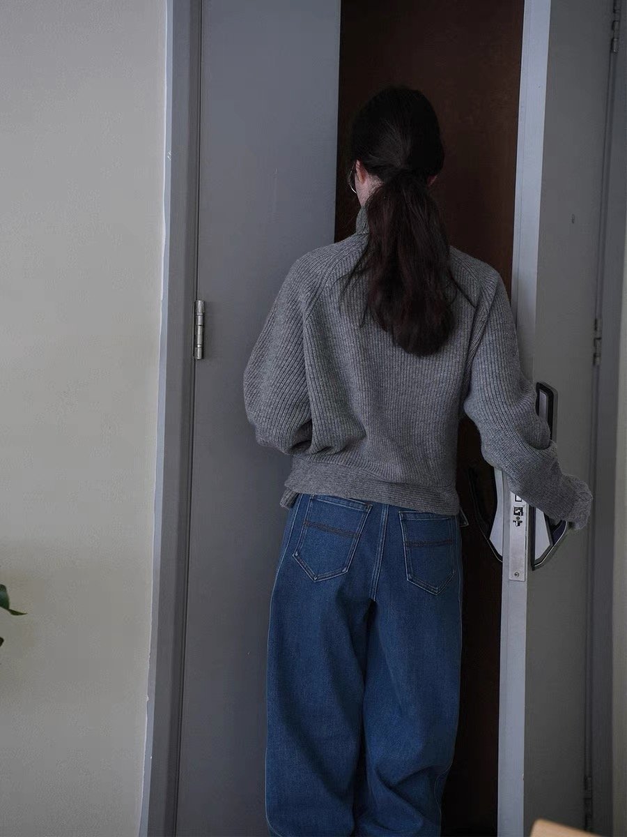 Trendy Vintage Straight-Leg Jeans for Women - 图片 4