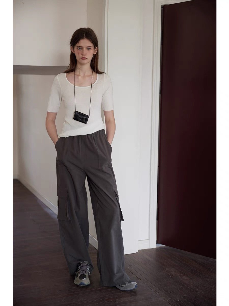 Skin-Friendly Breathable Slim-Fit Short-Sleeve T-Shirt - 图片 4